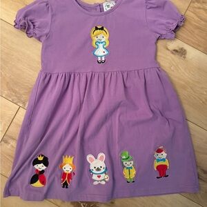 Smock Monkey Alice in Wonderland dress Size 5